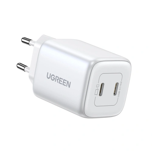 Kup Ładowarka sieciowa UGREEN CD294 2xUSB-C, 45W, QC, PD (biała) - UGR1672 - {ean13} - Sklep Home Screen