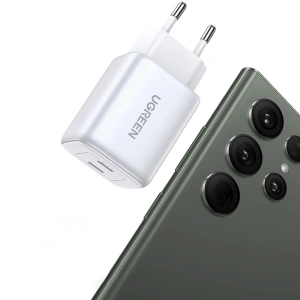 Kup UGREEN CD294 2xUSB-C, 45W, QC, PD încărcător de rețea (alb) - UGR1672 - {ean13} - Sklep Home Screen