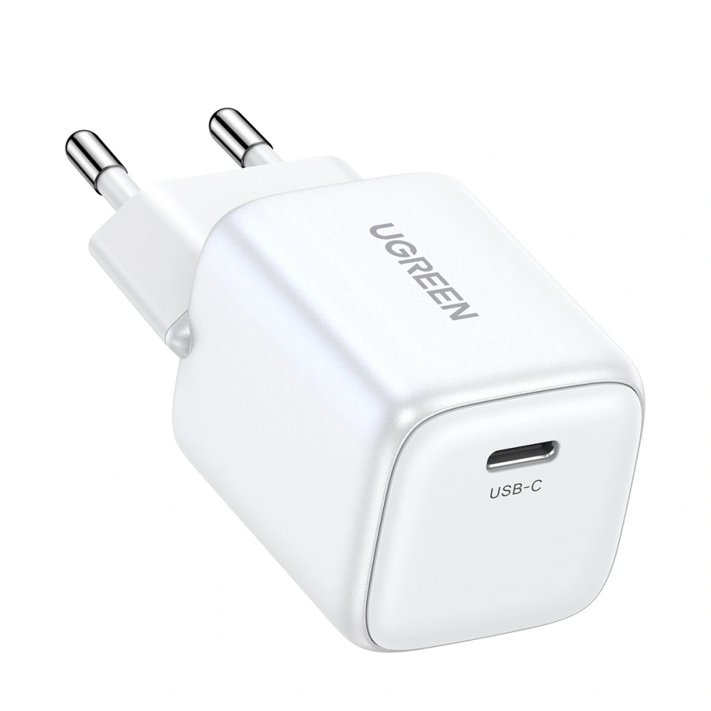 Ładowarka sieciowa UGREEN CD319 Nexode Mini 30W, USB-C, PD (biała)