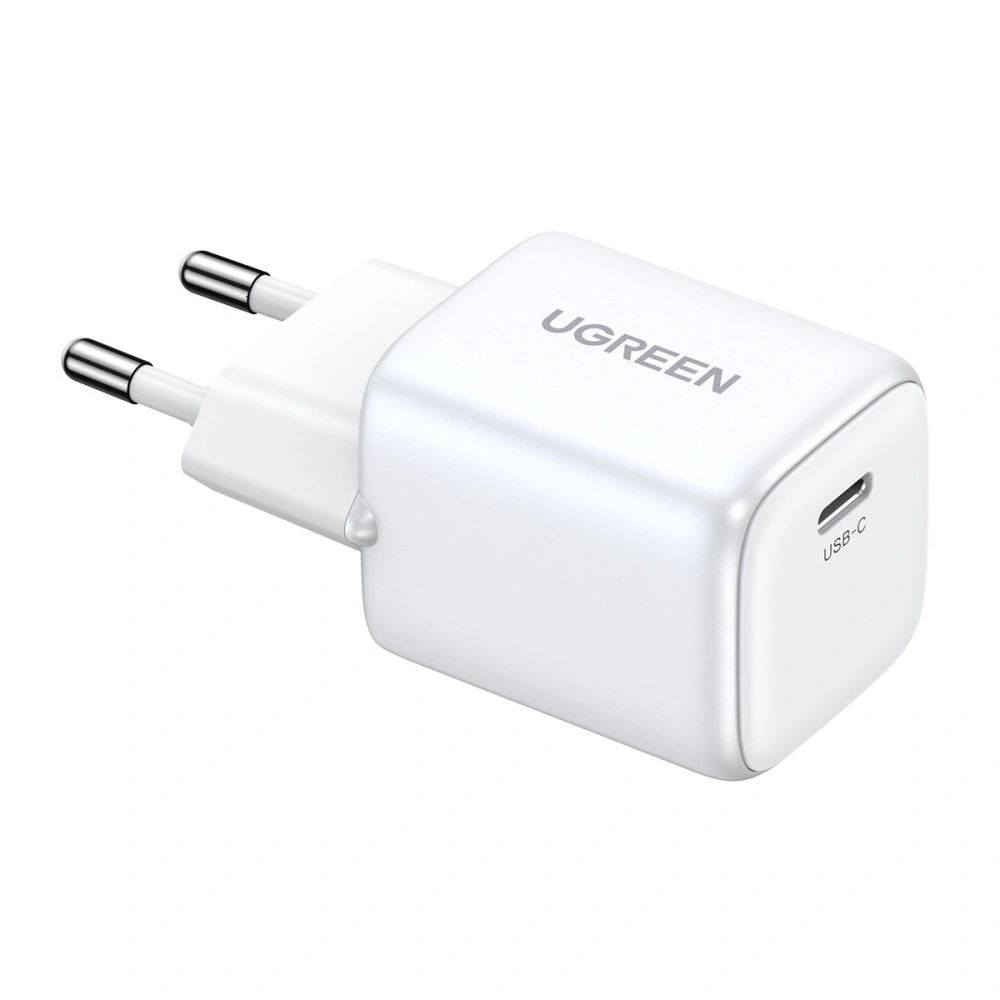 Ładowarka sieciowa UGREEN CD319 Nexode Mini 30W, USB-C, PD (biała)