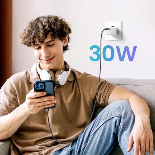 Kup UGREEN CD319 Nexode Mini 30W Netzladegerät, USB-C, PD (weiß) - UGR1673 - {ean13} - Sklep Home Screen