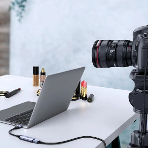 Kabel / przejściówka UGREEN HD164 micro HDMI do HDMI 2.1 8K 2m (szary)