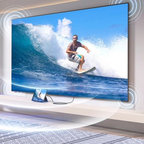 Kup Kabel / Adapter UGREEN HD164 micro HDMI zu HDMI 2.1 8K 2m (grau) - UGR1675 - {ean13} - Sklep Home Screen