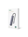 Kup UGREEN CM511 Hub 5in1 Adapter, USB-C zu HDMI 1.4, 3xUSB-A, USB-C, PD, 100W (grau) - UGR1678 - {ean13} - Sklep Home Screen