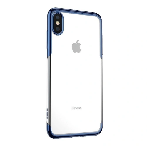 Kup Průhledné pouzdro Baseus Shining Case pro iPhone X / XS (modré) - BSU203BLU - {ean13} - Sklep Home Screen