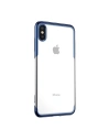 Průhledné pouzdro Baseus Shining Case pro iPhone X / XS (modré)