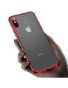 Kup Durchsichtige Hülle Baseus Shining Case für iPhone X / XS (rot) - BSU204RED - {ean13} - Sklep Home Screen