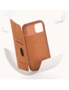 Kup Case mit Klappe Nillkin Qin Leather Pro mit Kameraschutz für Apple iPhone 15 Pro Max in braun - NLK1174 - {ean13} - Sklep Home Screen