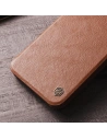 Buy Nillkin Qin Leather Pro with camera cover Apple iPhone 15 Pro Max brown - NLK1174 - {ean13} - Home Screen Store Europe