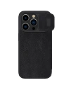 Kup Etui z klapką Nillkin Qin Leather Pro z osłoną aparatu Apple iPhone 15 Pro Max fekete - NLK1175 - {ean13} - Sklep Home Screen