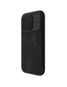Kup Etui z klapką Nillkin Qin Leather Pro z osłoną aparatu Apple iPhone 15 Pro Max fekete - NLK1175 - {ean13} - Sklep Home Screen
