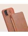Kup Etui z klapką Nillkin Qin Leather Pro z osłoną aparatu Apple iPhone 15 Pro Max fekete - NLK1175 - {ean13} - Sklep Home Screen