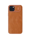 Kup Etui z klapką Nillkin Qin Leather Pro z osłoną aparatu Apple iPhone 15 Plus / 14 Plus hnědé - NLK1176 - {ean13} - Sklep Home Screen