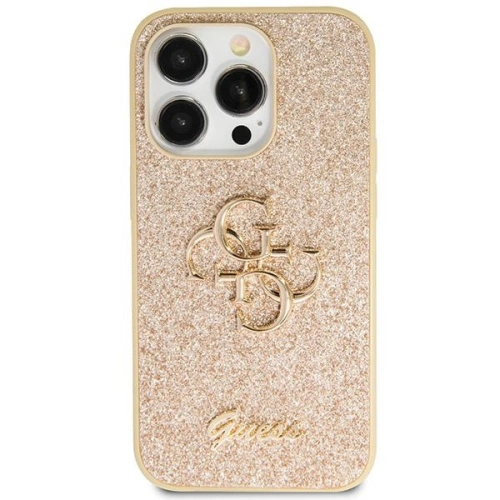 Kup Etui Guess GUHCP13LHG4SGD Apple iPhone 13/13 Pro hardcase Glitter Script Big 4G złoty/gold - GUE2765 - {ean13} - Sklep Home Screen