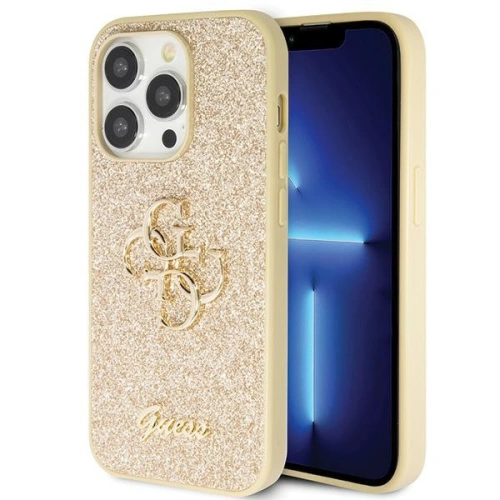 Kup Etui Guess GUHCP14LHG4SGD Apple iPhone 14 Pro hardcase Glitter Script Big 4G zlatý/gold - GUE2767 - {ean13} - Sklep Home Screen