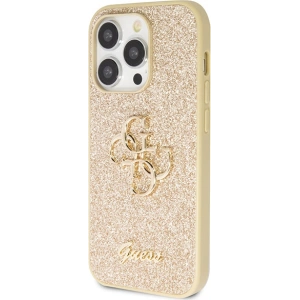 Kup Etui Guess GUHCP14LHG4SGD Apple iPhone 14 Pro hardcase Glitter Script Big 4G złoty/gold - GUE2767 - {ean13} - Sklep Home Screen