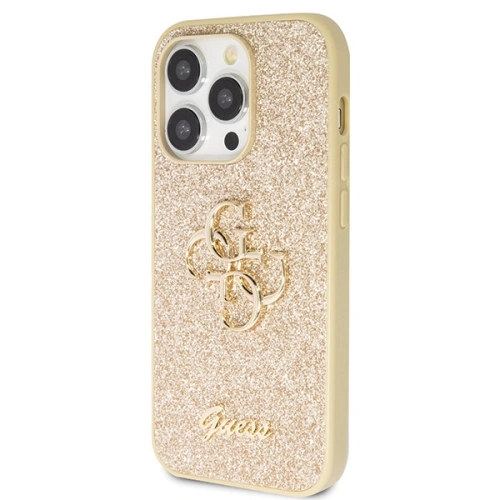 Kup Etui Guess GUHCP14LHG4SGD Apple iPhone 14 Pro hardcase Glitter Script Big 4G zlatý/gold - GUE2767 - {ean13} - Sklep Home Screen