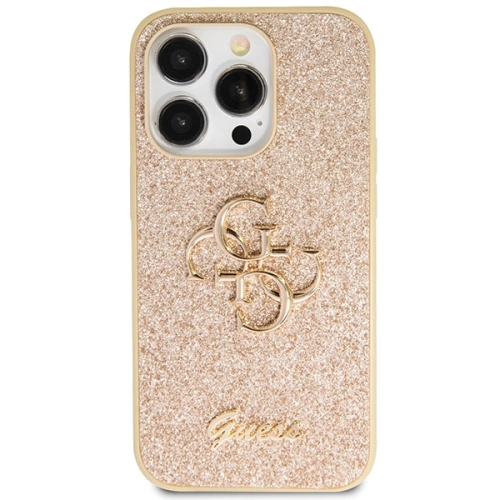 Kup Guess Apple Carcasă GUHCP14LHG4SGD iPhone 14 Pro hardcase Glitter Script Big 4G gold/gold - GUE2767 - {ean13} - Sklep Home Screen