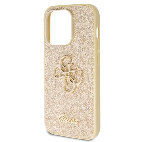 Kup Guess Apple Carcasă GUHCP14LHG4SGD iPhone 14 Pro hardcase Glitter Script Big 4G gold/gold - GUE2767 - {ean13} - Sklep Home Screen