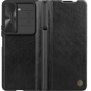 Kup Etui z klapką Nillkin Qin Leather Pro z osłoną aparatu Samsung Galaxy Z Fold 5 černé - NLK1184 - {ean13} - Sklep Home Screen