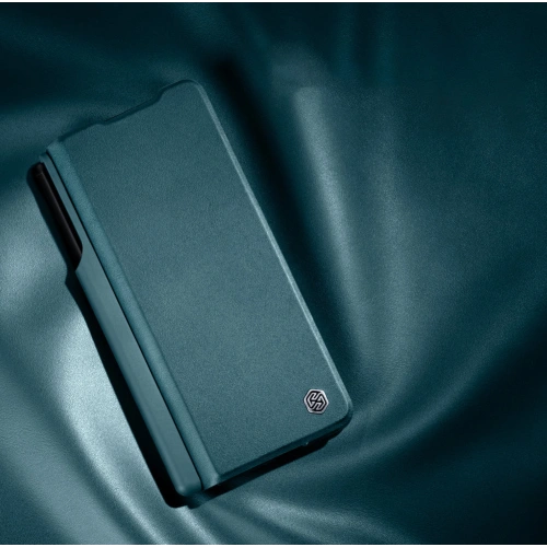 Etui z klapką Nillkin Qin Leather Pro z osłoną aparatu Samsung Galaxy Z Fold 5 czarne