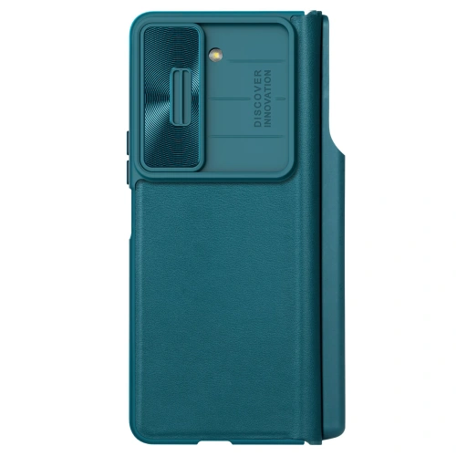 Kup Etui z klapką Nillkin Qin Leather Pro z osłoną aparatu Samsung Galaxy Z Fold 5 zelené - NLK1185 - {ean13} - Sklep Home Screen