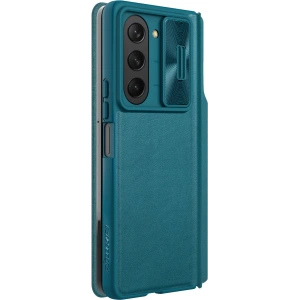Kup Etui z klapką Nillkin Qin Leather Pro z osłoną aparatu Samsung Galaxy Z Fold 5 zöld - NLK1185 - {ean13} - Sklep Home Screen