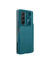 Kup Etui z klapką Nillkin Qin Leather Pro z osłoną aparatu Samsung Galaxy Z Fold 5 zelené - NLK1185 - {ean13} - Sklep Home Screen