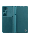 Kup Etui z klapką Nillkin Qin Leather Pro z osłoną aparatu Samsung Galaxy Z Fold 5 zelené - NLK1185 - {ean13} - Sklep Home Screen