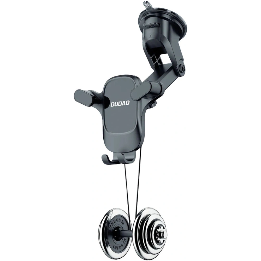 Uchwyt samochodowy grawitacyjny na kokpit Dudao F5 Pro czarny