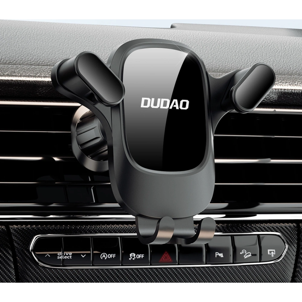 Uchwyt samochodowy grawitacyjny na kratkę wentylacyjną Dudao F5 Pro czarny