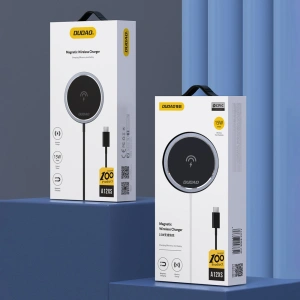 Kup Dudao Încărcător inductiv A12XS MagSafe USB-C, 15W negru - DDA273 - {ean13} - Sklep Home Screen