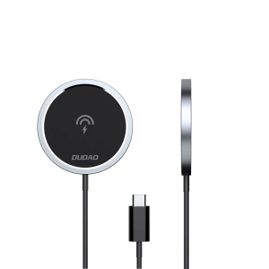 Kup Dudao Încărcător inductiv A12XS MagSafe USB-C, 15W negru - DDA273 - {ean13} - Sklep Home Screen