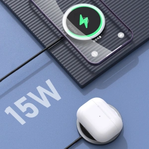 Kup Dudao Încărcător inductiv A12XS MagSafe USB-C, 15W negru - DDA273 - {ean13} - Sklep Home Screen