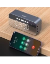 Buy Dudao Y17 wireless speaker watch, alarm clock, 1200mAh, AUX, FM, BT 5.3 silver - DDA277 - {ean13} - Home Screen Store Europe