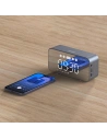 Kup Vezeték nélküli hangszóró Dudao Y17 óra, ébresztőóra, 1200mAh, AUX, FM, BT 5.3 ezüst - DDA277 - {ean13} - Sklep Home Screen