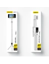 Buy Dudao F18W selfie stick and tripod BT remote control white - DDA278 - {ean13} - Home Screen Store Europe