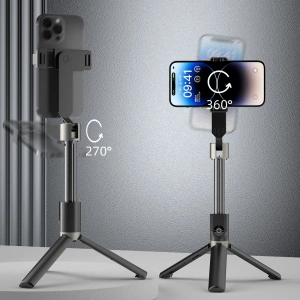 Kup Dudao Selfie stick și trepied F18B telecomandă BT negru - DDA279 - {ean13} - Sklep Home Screen
