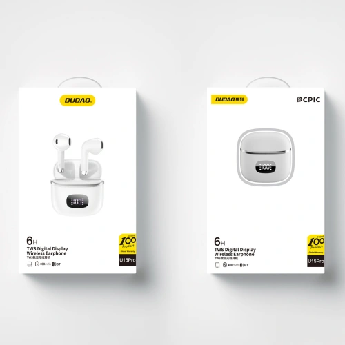 Kup Vezeték nélküli fejhallgató Dudao U15 Pro TWS Bluetooth 5.3 fehér - DDA280 - {ean13} - Sklep Home Screen