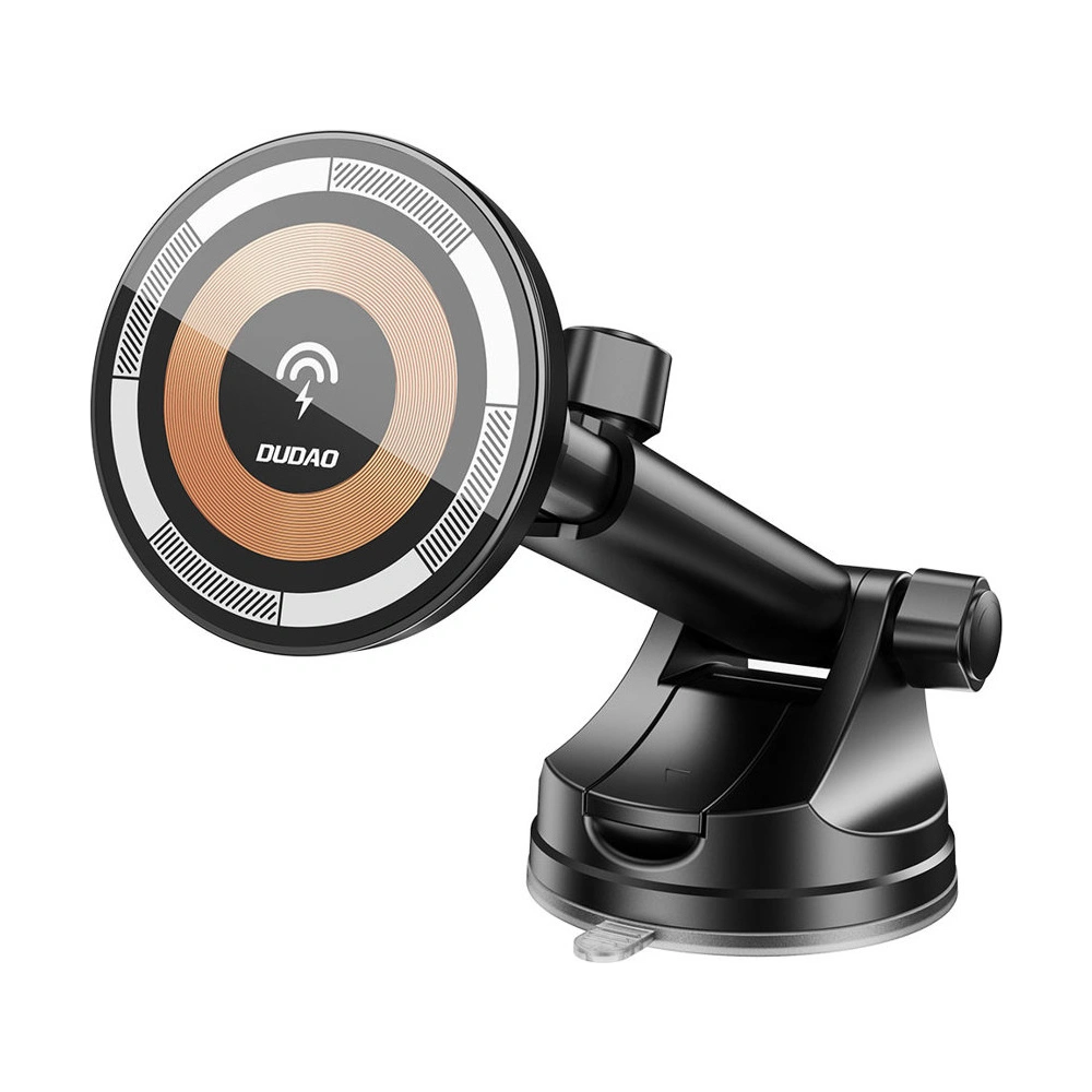 Uchwyt samochodowy magnetyczny Dudao F12MAX+ z ładowarką indukcyjną na kokpit MagSafe 15W czarny