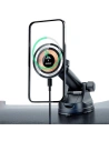 Kup Magnetický automobilový držák Dudao F12MAX+ s indukční nabíječkou na palubní desku MagSafe 15W černý - DDA284 - {ean13} - Sklep Home Screen