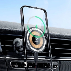 Kup Dudao Suport auto magnetic F12MAX cu încărcător inductiv pentru grila de ventilație MagSafe 15W negru - DDA285 - {ean13} - Sklep Home Screen