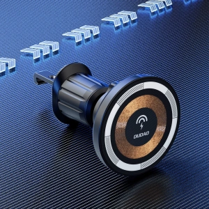 Kup Dudao Suport auto magnetic F12MAX cu încărcător inductiv pentru grila de ventilație MagSafe 15W negru - DDA285 - {ean13} - Sklep Home Screen