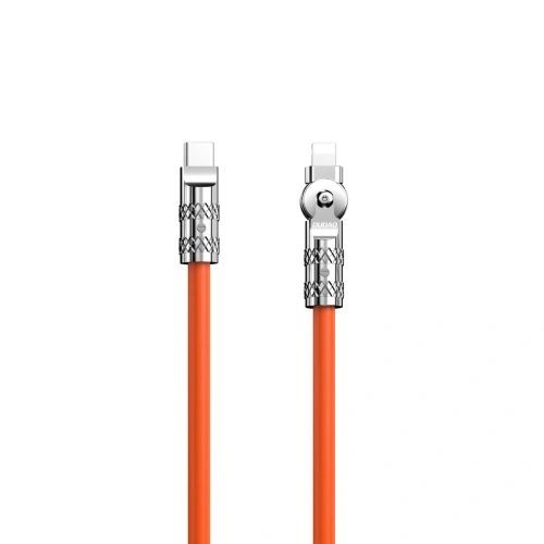 Kup Sarokkábel Dudao L24CL USB-C / Lightning 30W, 1m narancssárga - DDA287 - {ean13} - Sklep Home Screen