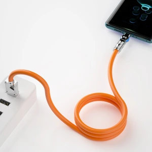 Kup Dudao Cablu unghiular L24CL USB-C / Lightning 30W, 1m portocaliu - DDA287 - {ean13} - Sklep Home Screen