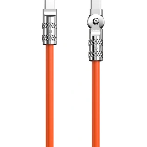 Kup Dudao Cablu unghiular L24CC USB-C / USB-C 120W, 1m portocaliu - DDA288 - {ean13} - Sklep Home Screen