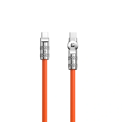 Kup Dudao Cablu unghiular L24CC USB-C / USB-C 120W, 1m portocaliu - DDA288 - {ean13} - Sklep Home Screen