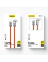 Kup Dudao Cablu unghiular L24CC USB-C / USB-C 120W, 1m portocaliu - DDA288 - {ean13} - Sklep Home Screen