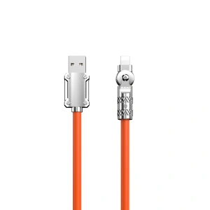 Kup Dudao Cablu unghiular L24AL USB-A / Lightning 30W, 1 m portocaliu - DDA289 - {ean13} - Sklep Home Screen
