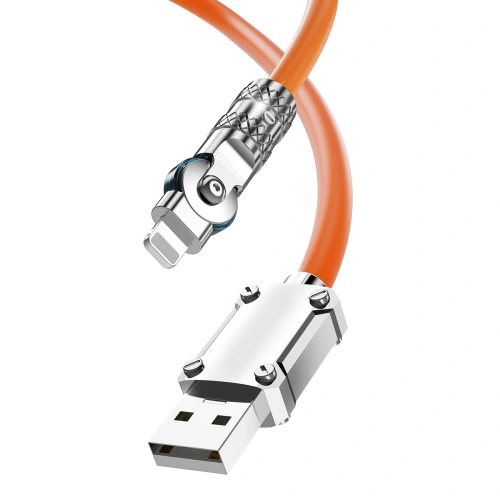 Buy Dudao L24AL USB-A / Lightning angle cable 30W, 1 m orange - DDA289 - {ean13} - Home Screen Store Europe